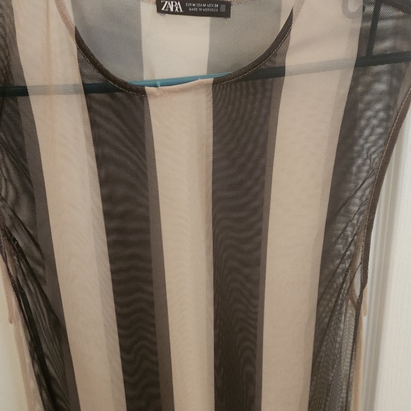 ZARA mesh dress size M - Picture 3 of 4